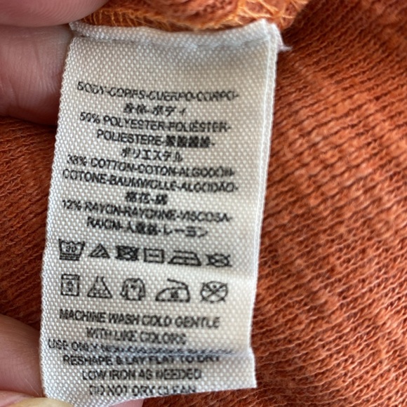 We the Free ladies reverse stitching, long sleeve, turtleneck sweater - Picture 4 of 7